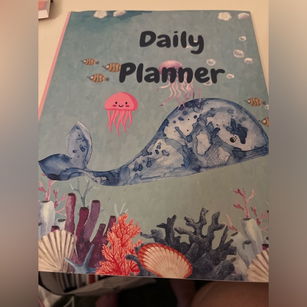 Ocean themed daily planner​